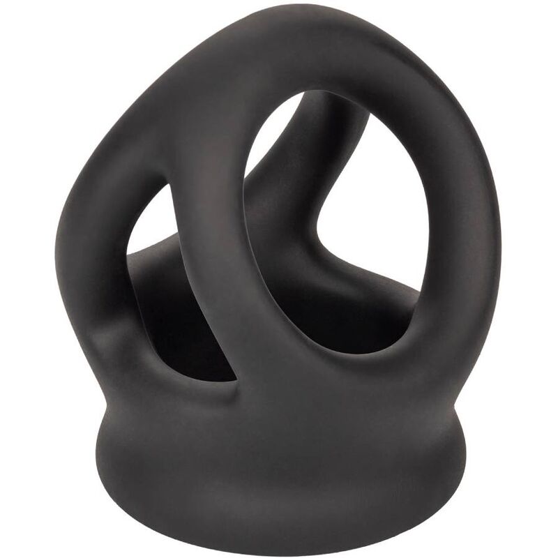 CALEXOTICS - ALPHA ANEL COM JAULA DUPLA PRETO