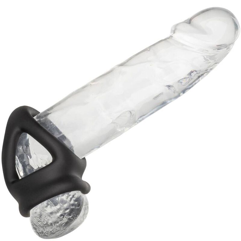CALEXOTICS - ALPHA ANEL COM JAULA DUPLA PRETO