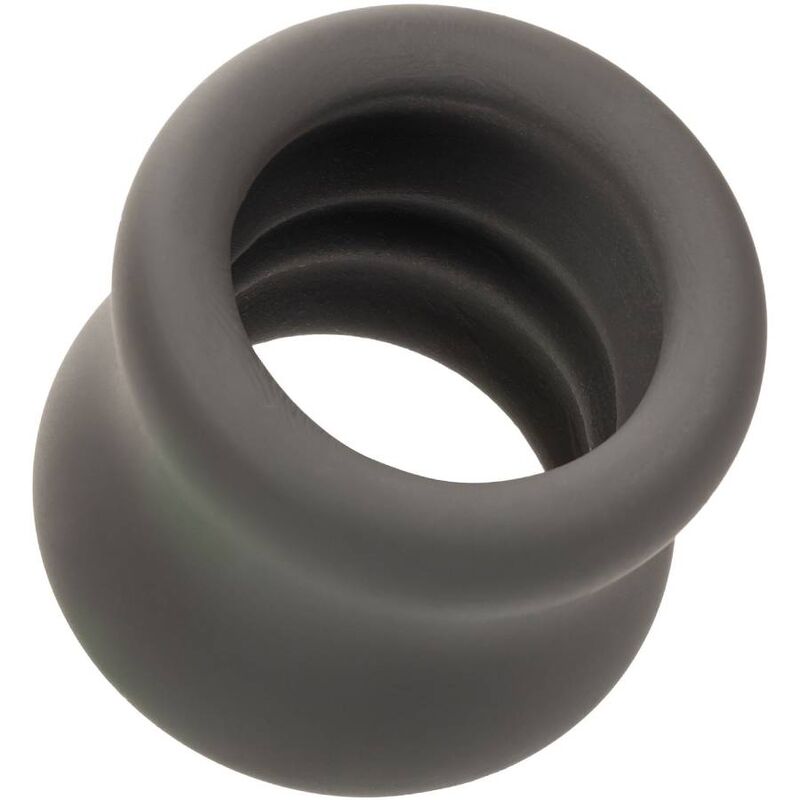 CALEXOTICS - ALPHA ANEL EXTENSOR DE ESCROTO DUPLO PRETO