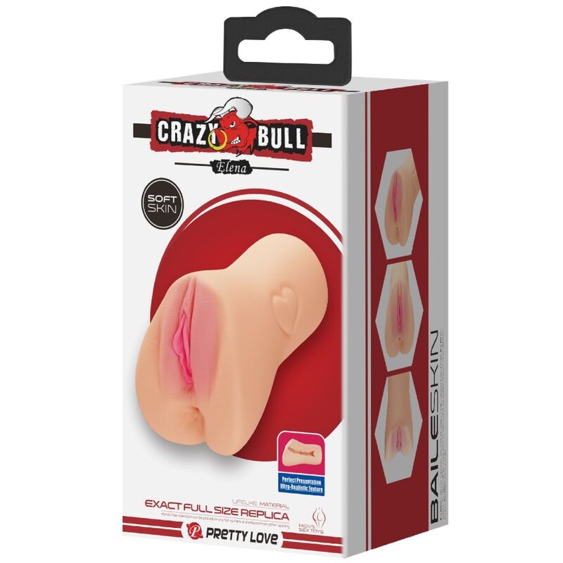 CRAZY BULL - ELENA MASTURBADOR EM FORMA DE VAGINA