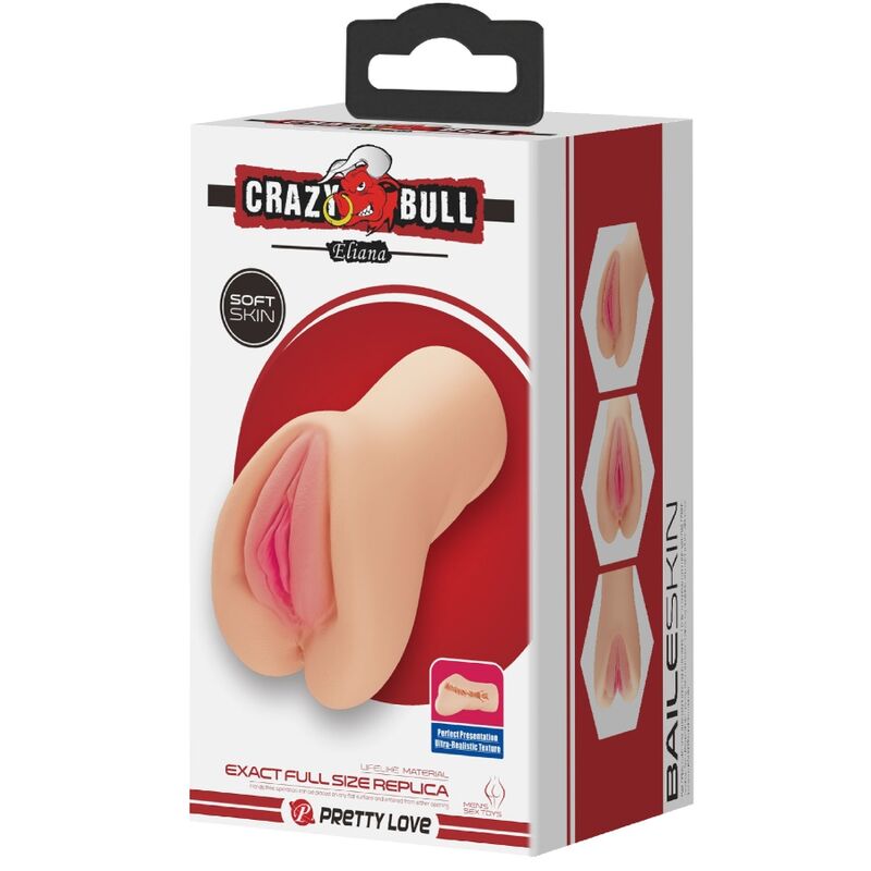 CRAZY BULL - ELIANA MASTURBADOR EM FORMA DE VAGINA