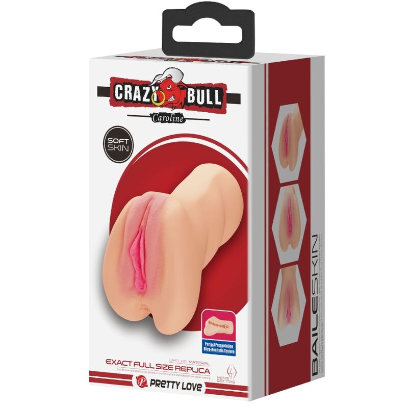 CRAZY BULL - CAROLINE MASTURBADOR EM FORMA DE VAGINA