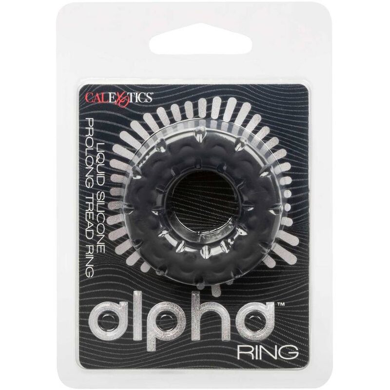 CALEXOTICS - ALPHA ANEL ALONGADOR TEXTURADO PRETO