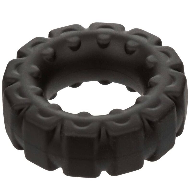 CALEXOTICS - ALPHA ANEL ALONGADOR TEXTURADO PRETO