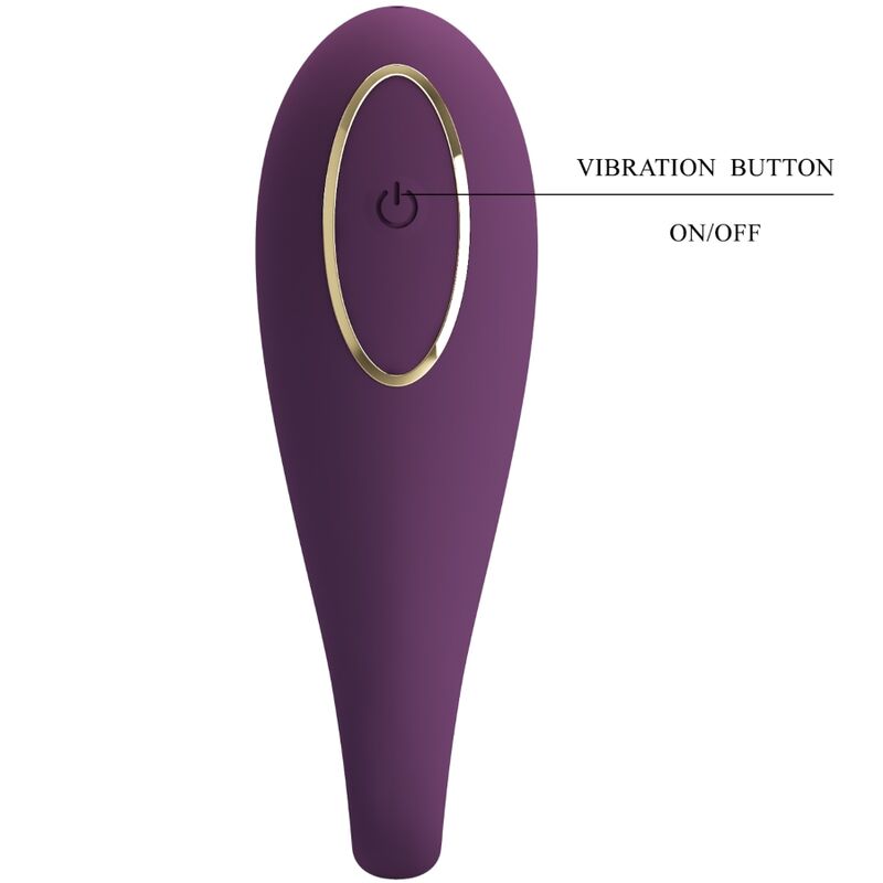PRETTY LOVE - AUGUST DOUBLE PLEASURE VIBRATOR WITH APP CONTROL