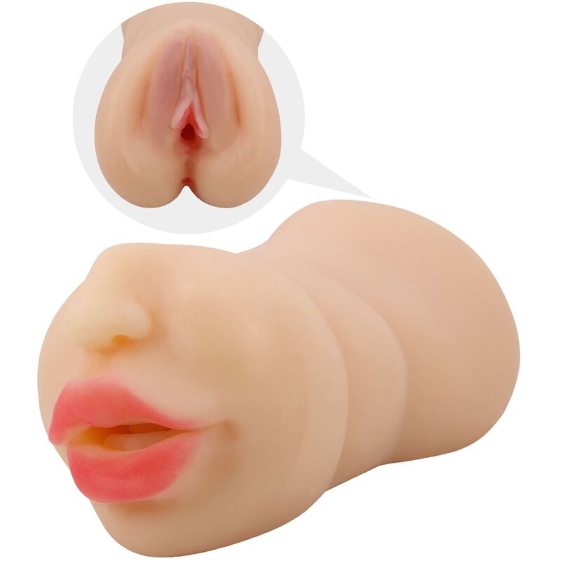 CRAZY BULL - ZOEY MASTURBADOR EM FORMA DE VAGINA DUPLA ENTRADA