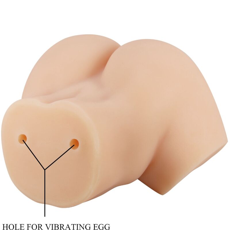 CRAZY BULL - VAGINA E ÂNUS REALISTAS COM VIBRADOR HAILEY