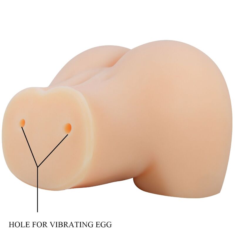 CRAZY BULL - VAGINA E ÂNUS REALISTAS COM VIBRADOR MILA