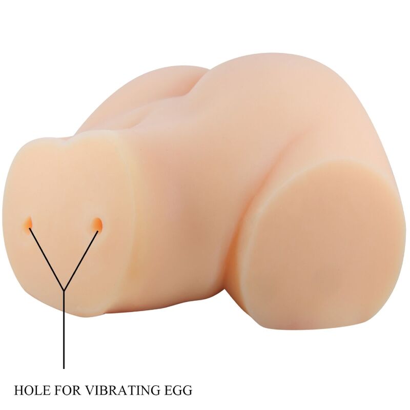 CRAZY BULL - VAGINA E ÂNUS REALISTAS COM VIBRADOR EMILIA