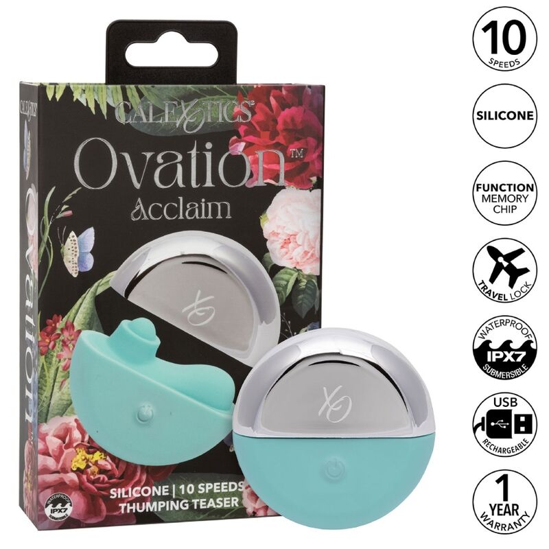 CALEXOTICS - OVATION ACCLAIM ESTIMULADOR VERDE ÁGUA