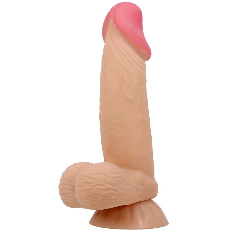 SÉRIE PELE DESLIZANTE DILDO REALÍSTICO COM VENTOSA - Sex Shop Sexy