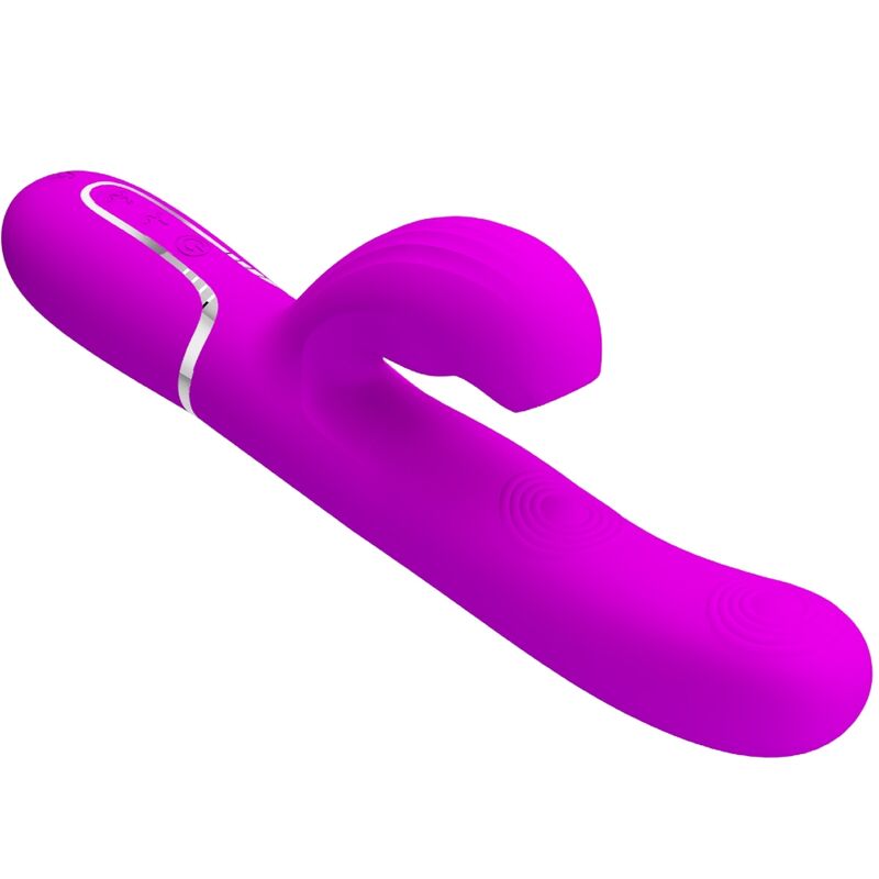 PRETTY LOVE - PERLITA VIBRADOR PONTO G 3 EM 1 MULTIFUNÇÕES VIOLETA