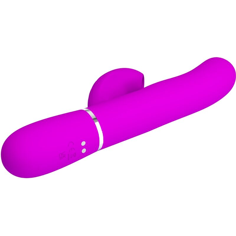 PRETTY LOVE - PERLITA VIBRADOR PONTO G 3 EM 1 MULTIFUNÇÕES VIOLETA
