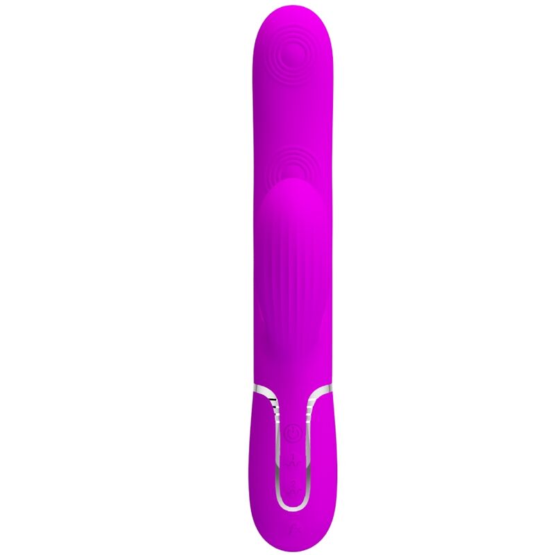 PRETTY LOVE - PERLITA VIBRADOR PONTO G 3 EM 1 MULTIFUNÇÕES VIOLETA