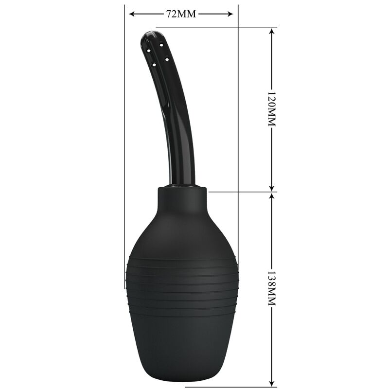 MR PLAY - DUCHE ANAL SUPER POWER PRETO