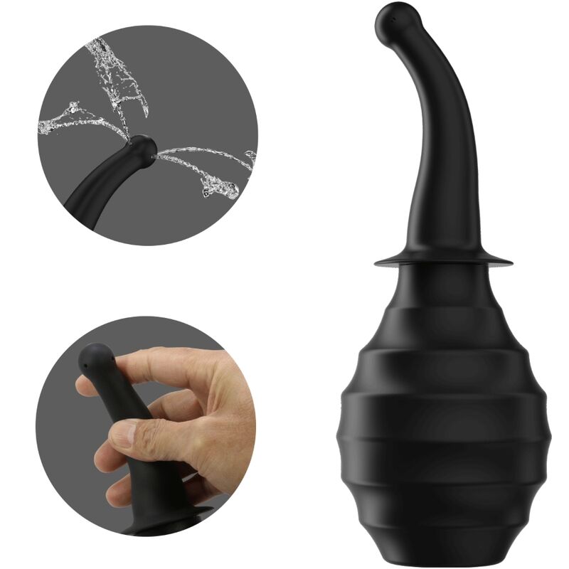 MR PLAY - DUCHE ANAL SUPER POWER BLKM6 PRETO