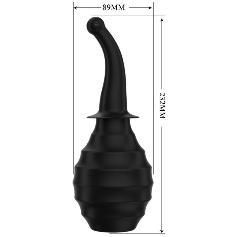 MR PLAY - DUCHE ANAL SUPER POWER BLKM6 PRETO