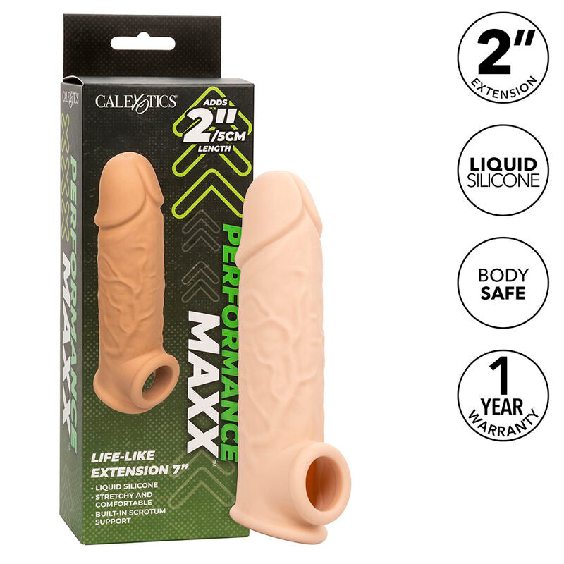 CALEXOTICS - PERFORMANCE MAXX EXTENSOR REALISTA 7 CLARO