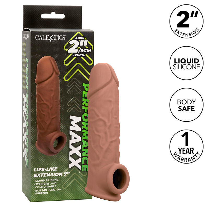 CALEXOTICS - PERFORMANCE MAXX EXTENSOR REALISTA 7 MORENO