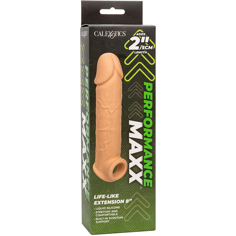 CALEXOTICS - PERFORMANCE MAXX EXTENSOR REALISTA 8 CLARO