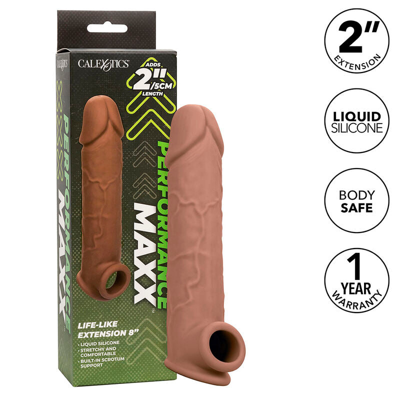 CALEXOTICS - PERFORMANCE MAXX EXTENSOR REALISTA 8 MORENO