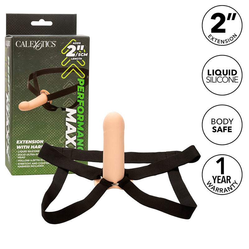 CALEXOTICS - PERFORMANCE MAXX EXTENSOR COM ARNÊS CLARO