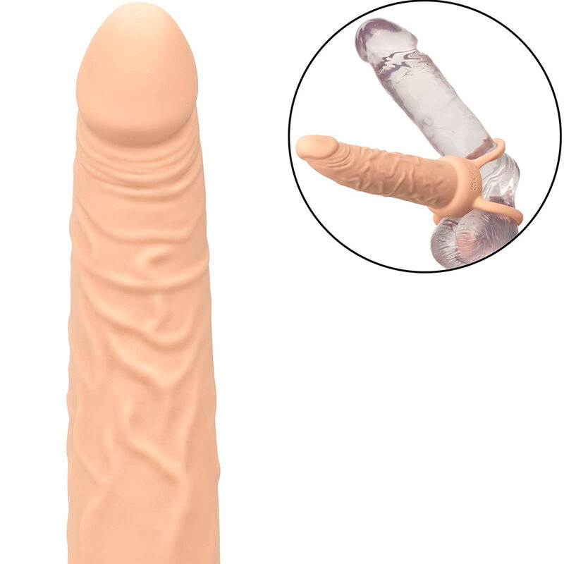 CALEXOTICS - PERFORMANCE MAXX RECHARGEABLE DOUBLE PENETRATOR LIGHT SKIN TONE
