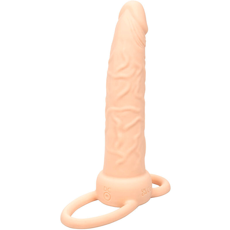 CALEXOTICS - PERFORMANCE MAXX DUPLO PENETRADOR RECARREGÁVEL TOM PELE CLARO