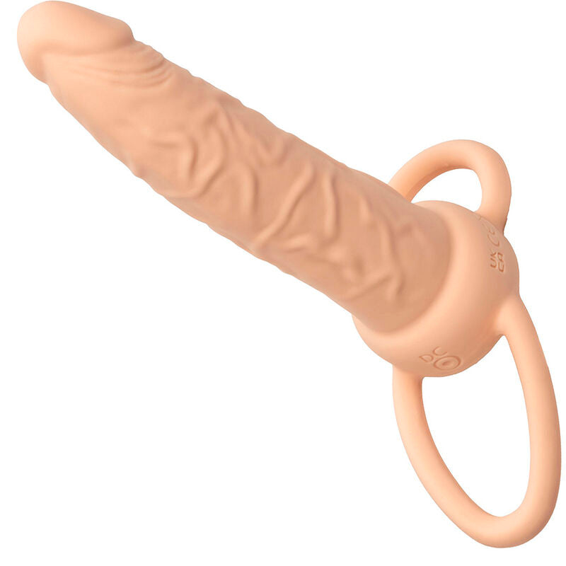 CALEXOTICS - PERFORMANCE MAXX DUPLO PENETRADOR RECARREGÁVEL TOM PELE CLARO