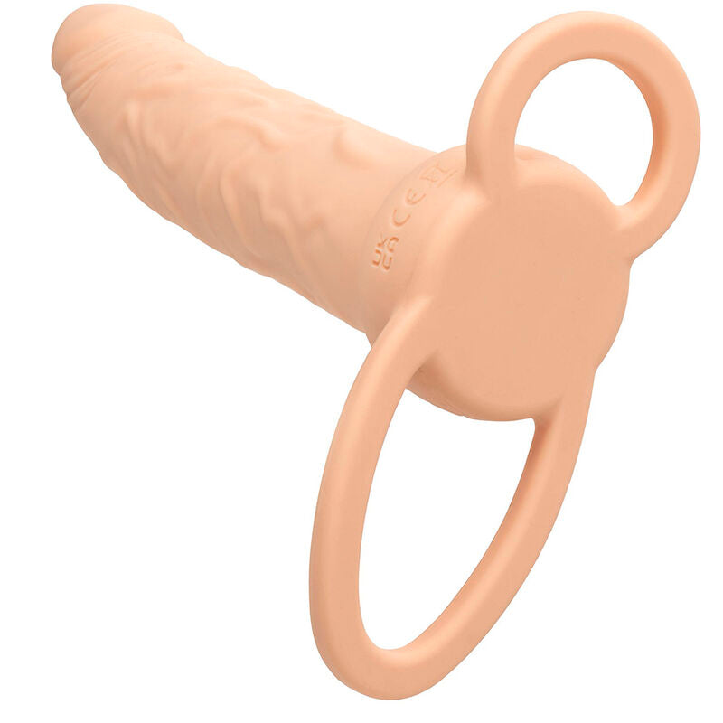 CALEXOTICS - PERFORMANCE MAXX DUPLO PENETRADOR RECARREGÁVEL TOM PELE CLARO