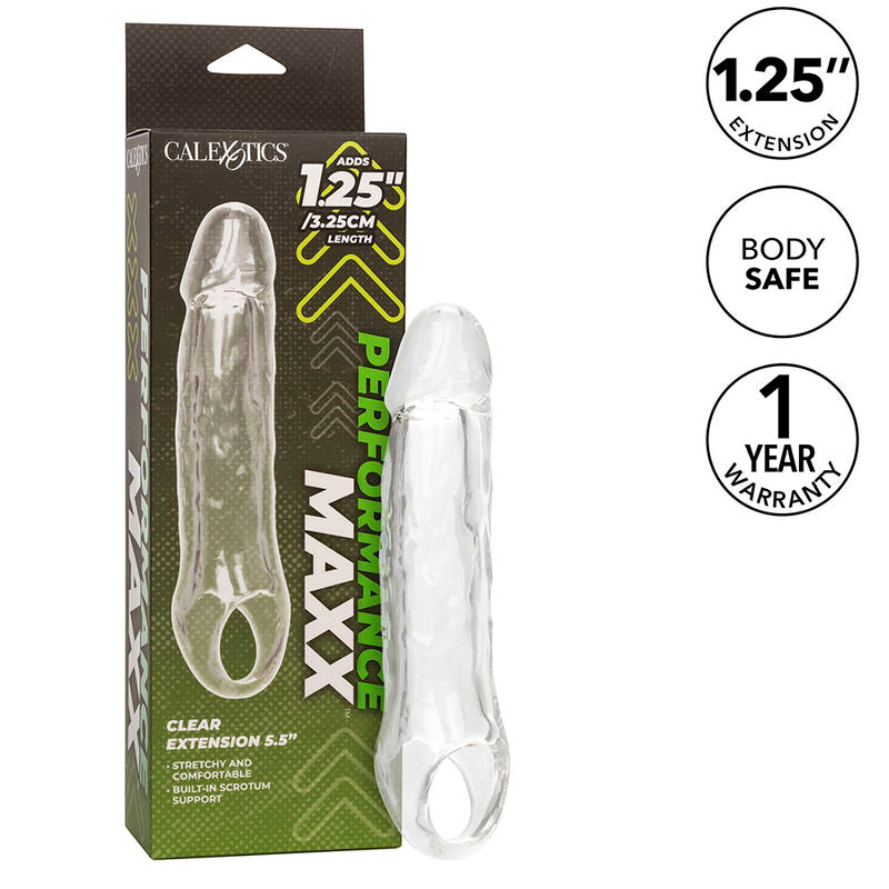 CALEXOTICS - PERFORMANCE MAXX EXTENSOR TRANSPARENTE 5,5