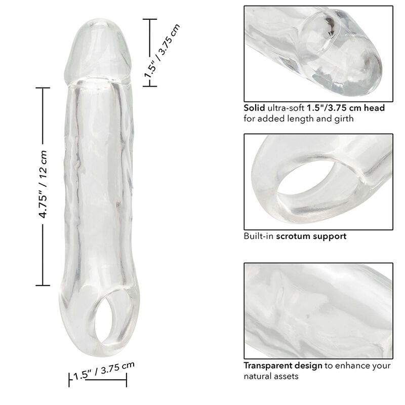 CALEXOTICS - PERFORMANCE MAXX EXTENSOR TRANSPARENTE 6,5