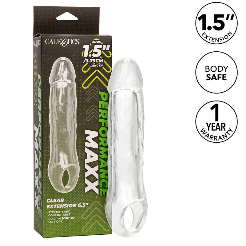CALEXOTICS - PERFORMANCE MAXX EXTENSOR TRANSPARENTE 6,5