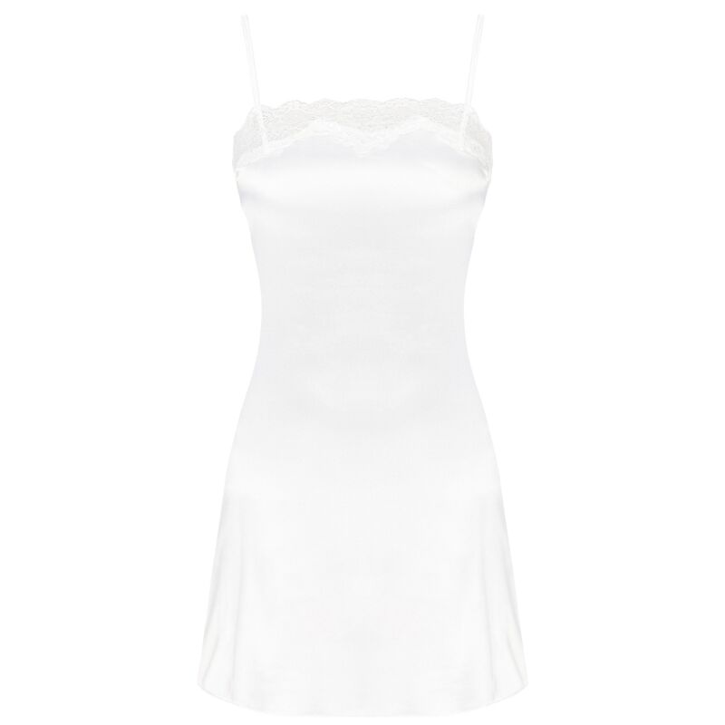 LIVCO CORSETTI FASHION - JACQUELINE LC 90249 DRESS + SHIRT + PANTIES ECRU S/M