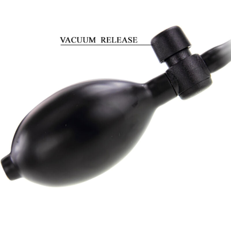BAILE - DILDO INSUFLÁVEL REALISTA COM VENTOSA 15 CM - Sex Shop Sexy
