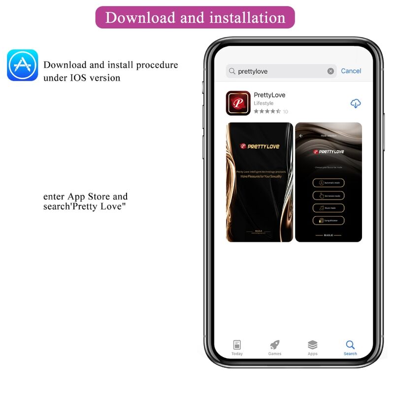 PRETTY LOVE - BAIRD G-SPOT VIBRATOR 12 MODES RECHARGEABLE PURPLE APP