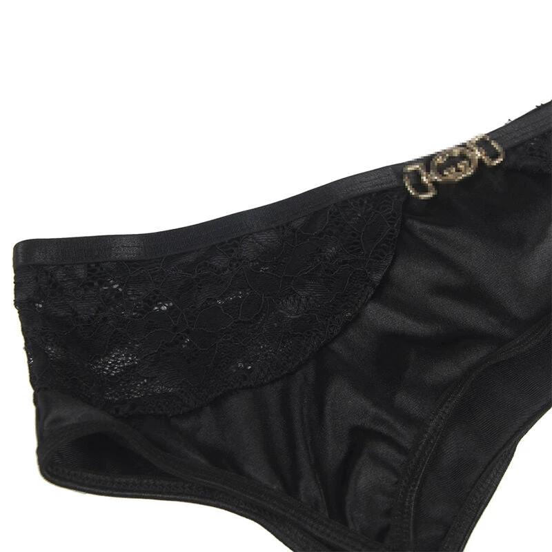 CONJUNTO DE 3 PEÇAS SUTIÃ TANGA E LIGA DE RENDA - Sex Shop Sexy