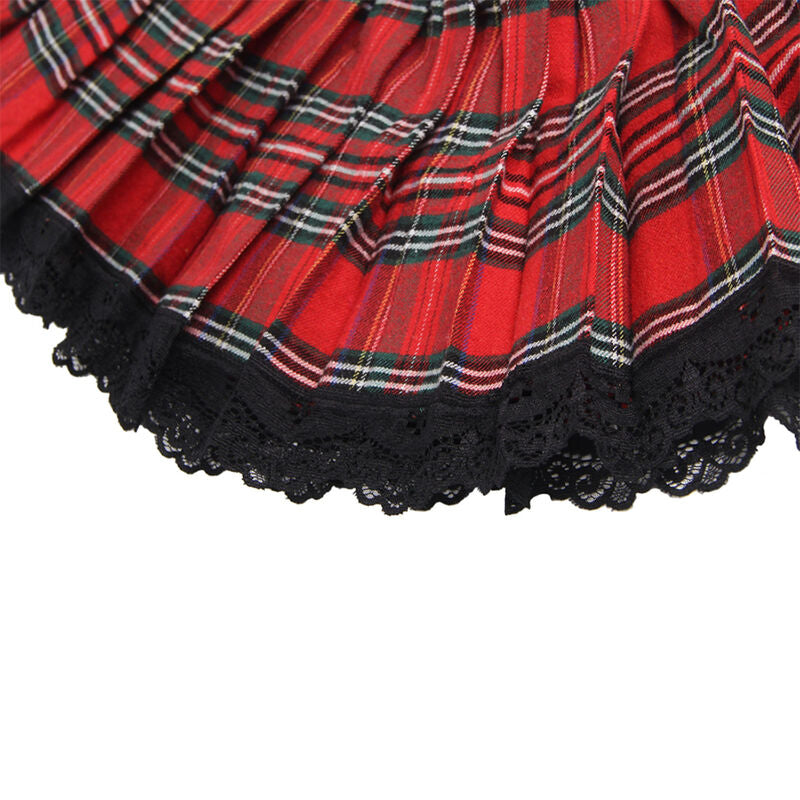 SUBBLIME - SEXY STUDENT COSTUME WITH S/M TOP