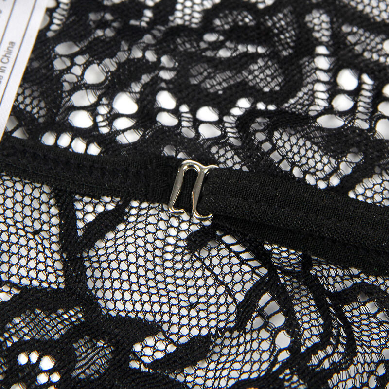 SUBBLIME - POLICE DISGUISE BLACK LACE BODYSUIT S/M