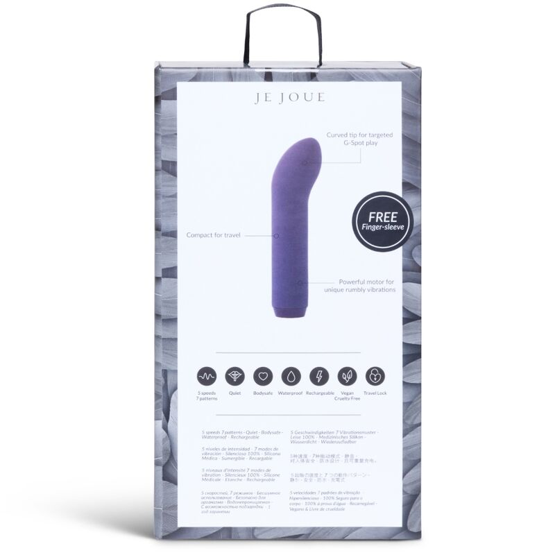 JE JOUE - BULLET VIBRADOR ESTIMULADOR PONTO G LILÁS - Sex Shop Sexy