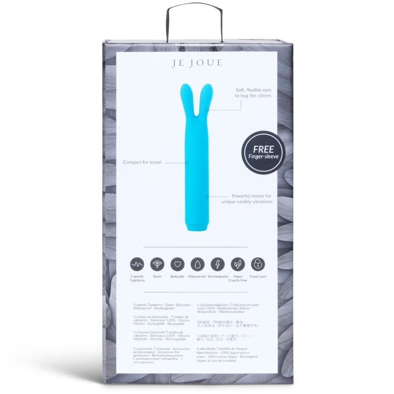 JE JOUE - BALA VIBRADORA RABBIT TEAL FORTE