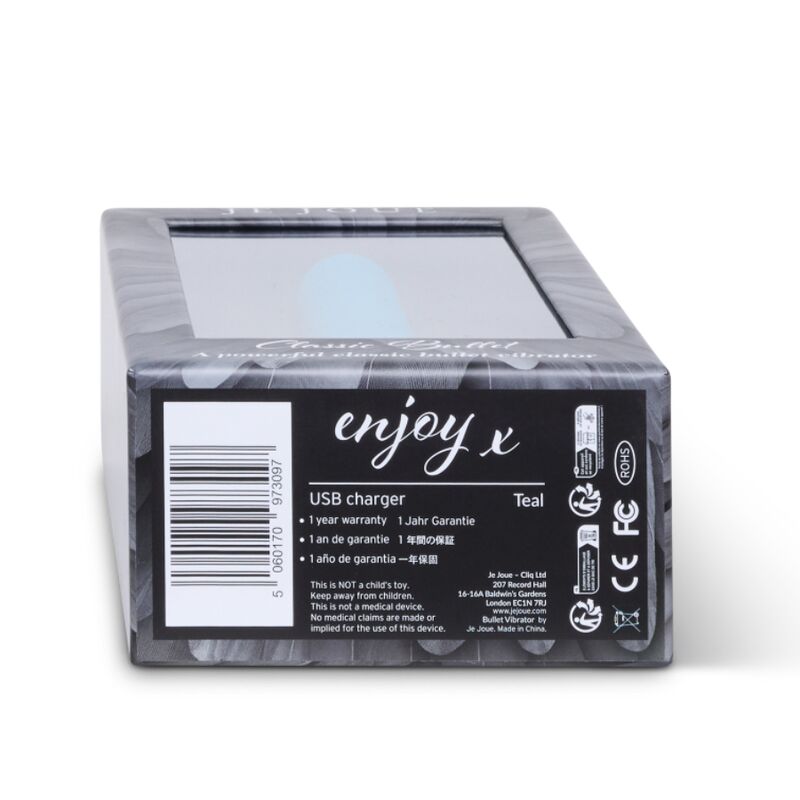 JE JOUE - VIBRADOR BALA CLÁSICO TEAL