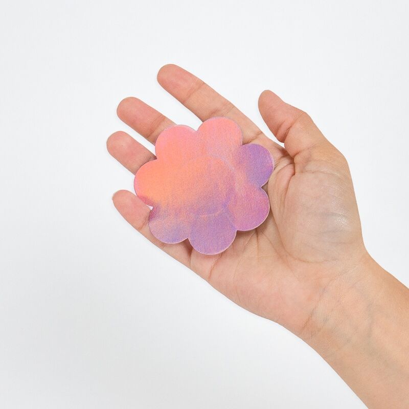 Juego secreto - ¡Uau Peitos! Capas de Mamilos en Forma de Flor