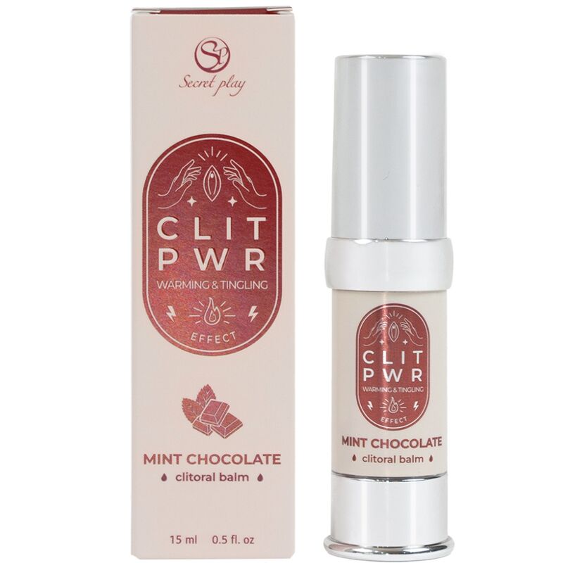 SECRET PLAY - CLIT PWR BÁLSAMO DE CLITÓRIS MENTA CHOCOLATE