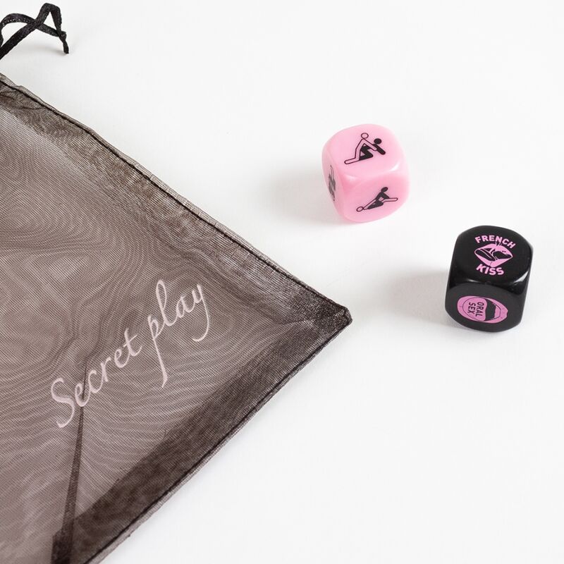 SECRET PLAY - JOGO 2 DADOS FOREPLAY FANATICS