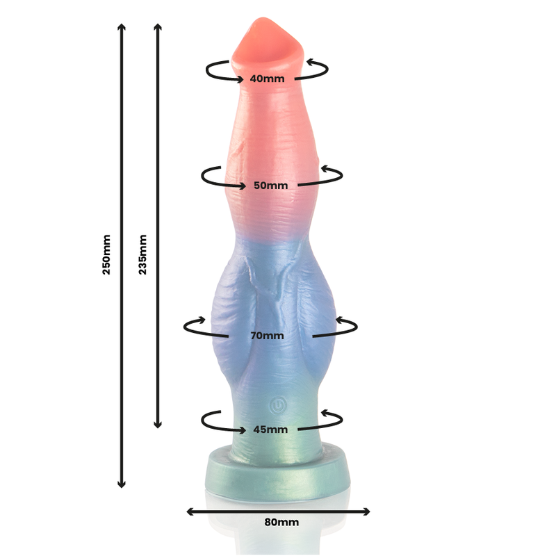 EPIC - ARION DILDO SINFONIA DO PRAZER RECARREGÁVEL COMANDO REMOTO