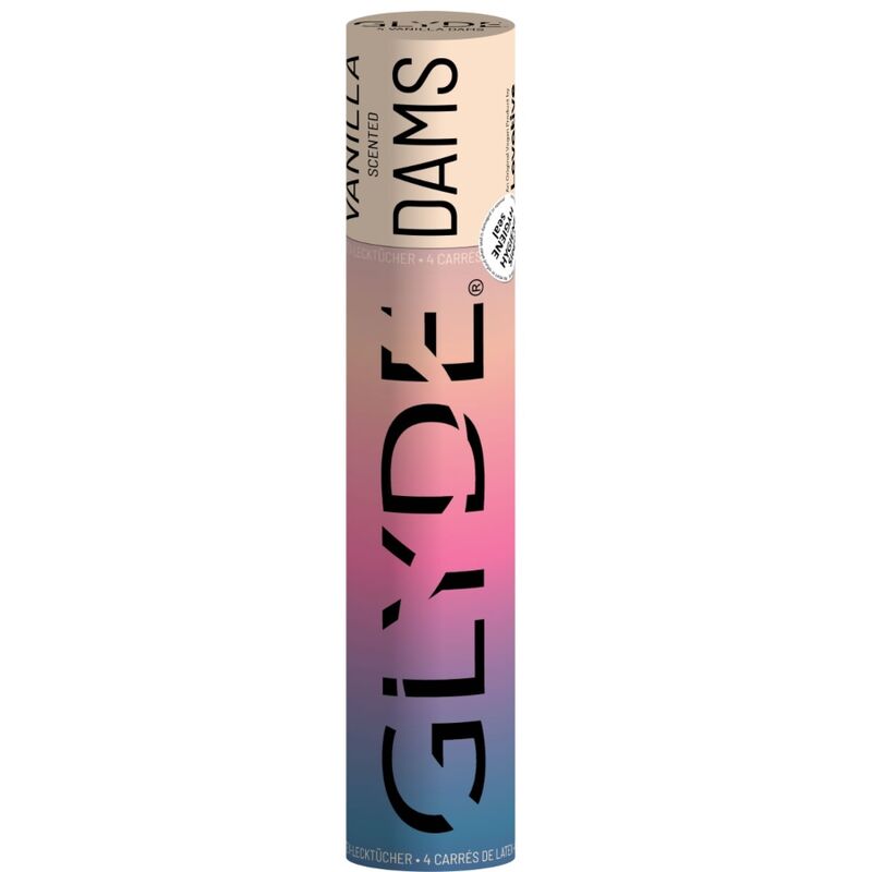 SHEER GLYDE - DAMS LÂMINAS DE LÁTEX PARA SEXO ORAL BAUNILHA - Sex Shop Sexy