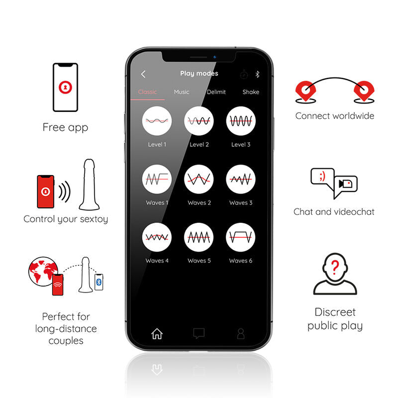 ONINDER - MEDIUM BOGOTÁ CYBER REALISMO VIBRAÇÃO 20 CM Ø 4.2 CM APP GRATUITA