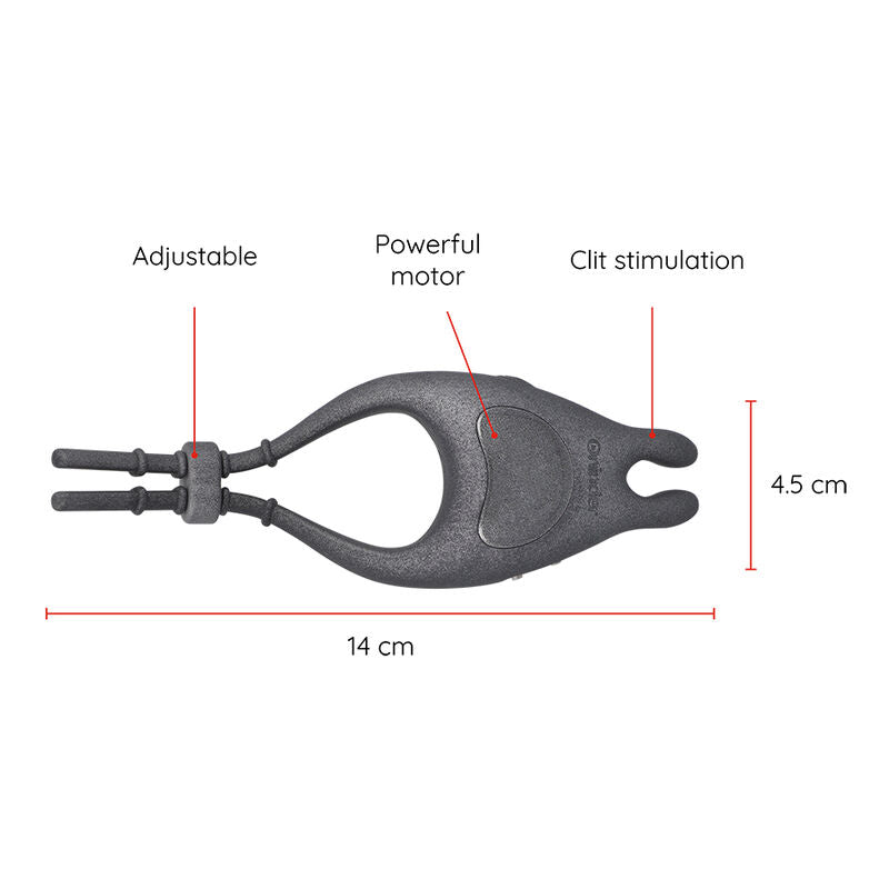 ONINDER - PAMPA ANEL VIBRADOR AJUSTÁVEL E MULTIPOSIÇÃO - APP GRATUITA