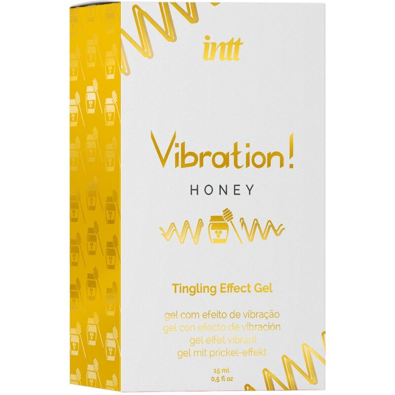 INTT - POTENTE ESTIMULANTE ÍNTIMO GEL VIBRADOR LÍQUIDO MEL 15 ML